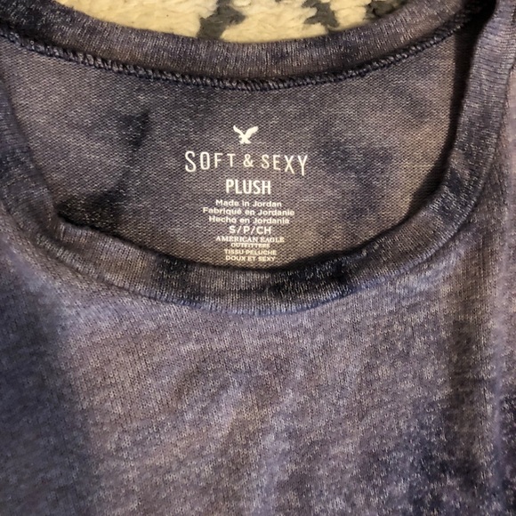 American Eagle size small purple ombré sweater - Picture 2 of 2